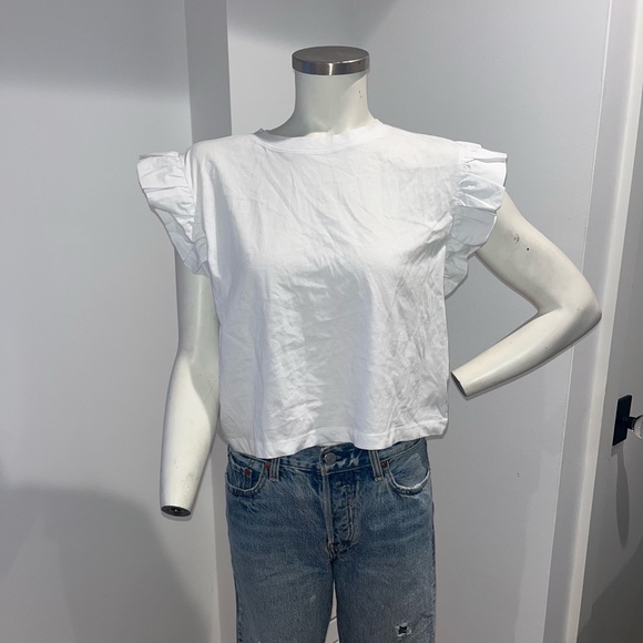 Ruffled Sleeved Tshirt - Picture 2 of 5